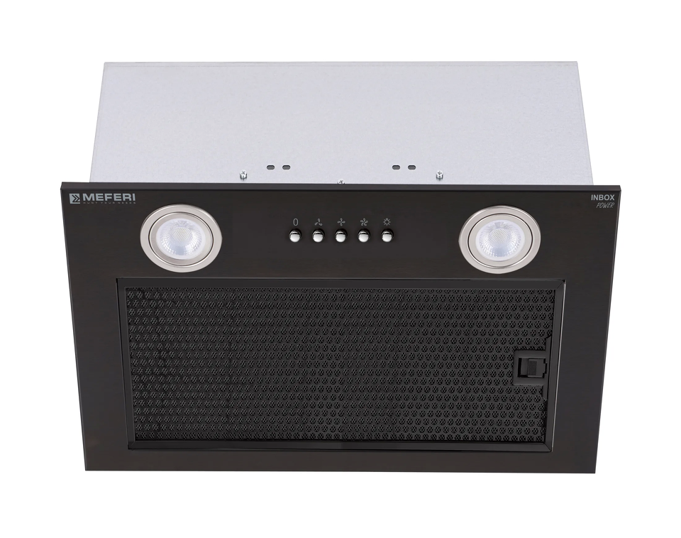 Фото Полновстраиваемая вытяжка Meferi INBOX45BK POWER