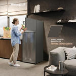 Превью картинка Холодильник с верхней морозилкой Weissgauff WRK 1430 Defrost Dark Grey #2