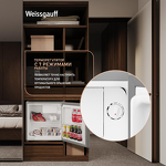 Превью картинка Холодильник с одной дверцей Weissgauff WR-046 Defrost Silver #6