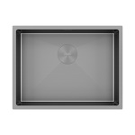 Превью картинка Металлическая мойка Paulmark NEXT 58 UNI PM215844-MG Матовый серый MG #1