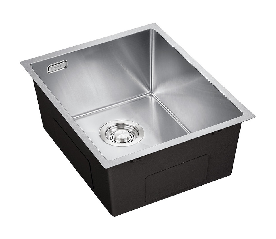 Фото Металлическая мойка EMAR EMB-130 PVD Nano Satine