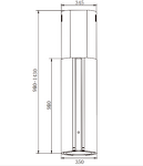 Превью картинка Островная вытяжка Weissgauff Sun 1400 Island BLDC Black #27