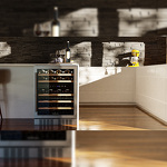 Превью картинка Шкаф винный встраиваемый Meyvel Винный холодильник (шкаф) компрессорный MEYVEL MV46-KST2 #16