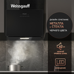 Превью картинка Наклонная вытяжка Weissgauff Lyra BL #2