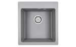 Превью картинка Кварцевая мойка Paulmark KANTE 45 PM104651-GRM Серый металлик #2