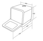 Превью картинка Посудомоечная машина компактная Weissgauff TDW 4036 D #1