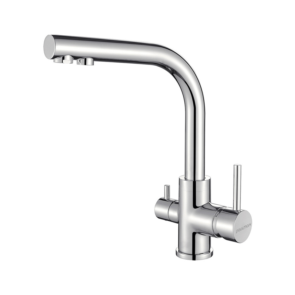 Фото Смеситель для кухни Paulmark ESSEN Es213011 Es213011-CR Хром CR