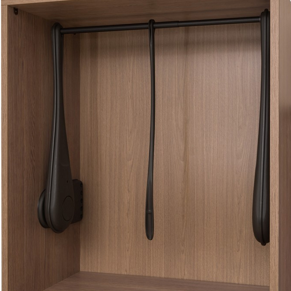 Фото Servetto Телескопический пантограф ONLY для одежды, ширина 730-1190 мм, коричневый