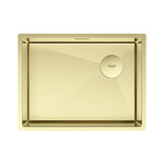 Превью картинка Металлическая мойка Paulmark NEXT-SKEW 58 UNI PM885844-LG Светлое золото #1