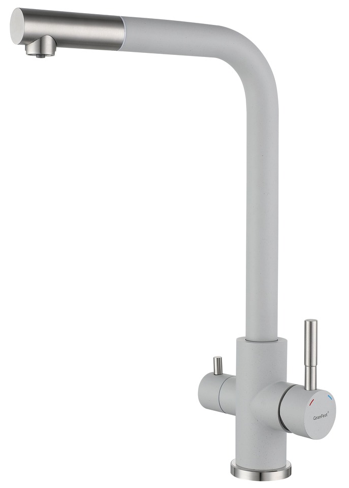 Фото Смеситель для кухни GranFest Z-5421 Серый
