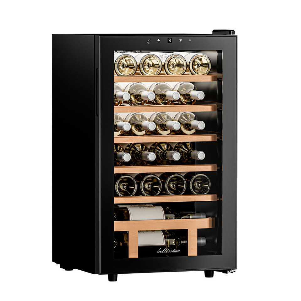 Фото Шкаф винный  Meyvel Винный холодильник (шкаф) компрессорный MEYVEL MV24-KBF1