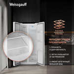 Превью картинка  Холодильник side by side Weissgauff WSBS 500 Inverter NoFrost White #7