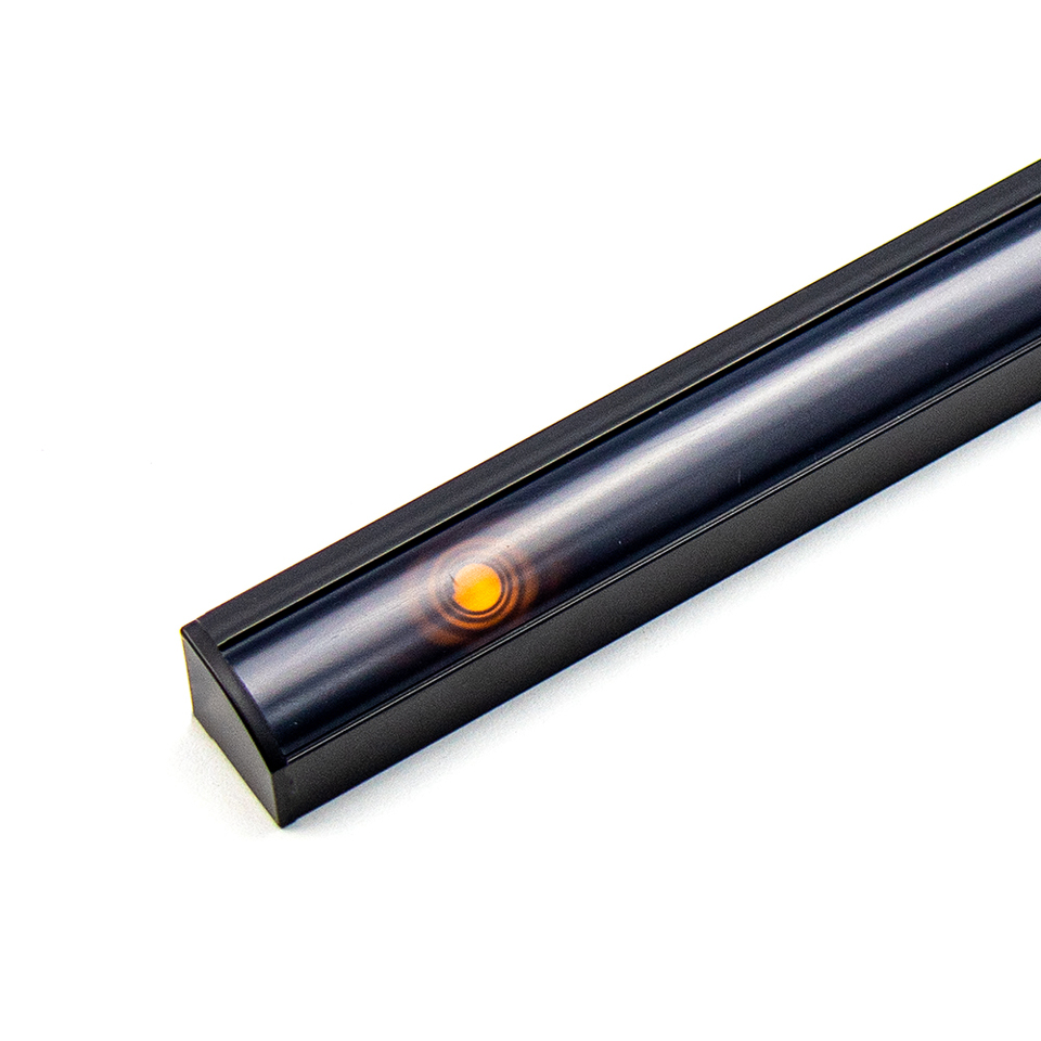 Фото Светодиодный светильник DLIGHT MOSCA с сенсорным выключателем, 450 мм, черный, свет-дневной