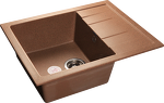 Превью картинка Мраморная мойка GranFest QUADRO 650L Терракот #1