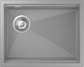 Картинка Rivelato LINO 554-L 1-чаш 550*440 grigio metallizzato