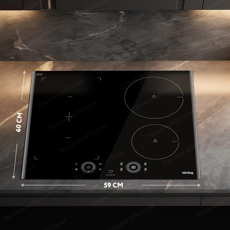 Преимущества Индукционная варочная панель Körting HIB 64750 B Smart