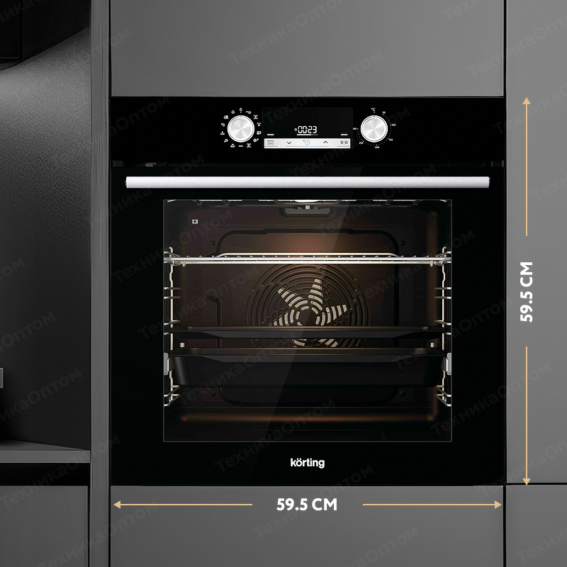 Преимущества Электрический духовой шкаф Körting OKB 8481 ESN PYRO