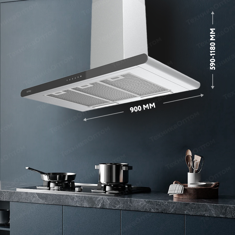 Преимущества Т-образная вытяжка  Körting KHC 9958 XGN