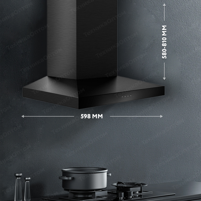 Преимущества Купольная вытяжка Körting KHC 6831 NGN